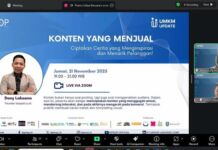 Kuatkan Branding dan Penjualan, DIPDOP Universe Corp Gelar Webinar Edukasi Konten untuk Pelaku Usaha