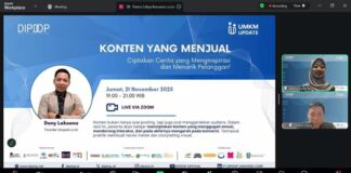Kuatkan Branding dan Penjualan, DIPDOP Universe Corp Gelar Webinar Edukasi Konten untuk Pelaku Usaha