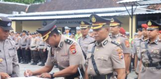 6 Pejabat Utama di Polres Mataram Berganti