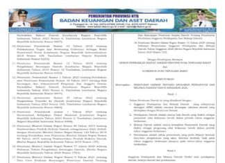 APBD NTB 2026 Ditetapkan Sebesar Rp5,8 Triliun Lebih (Bagian 2)