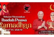 Pesan Keberagaman Baliho Ramadhan Rachmat Hidayat dan Selly Andayani