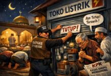 KetikaTarawih Terganggu Toko Listrik