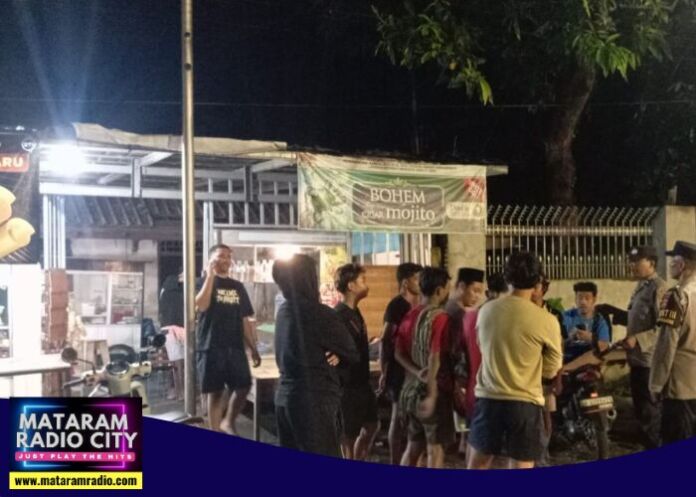 Polisi sidak Kerumunan Pemuda Senggigi