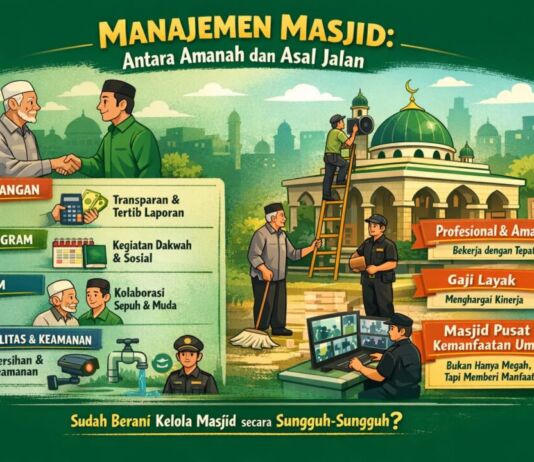 Manajemen Masjid: Antara Amanah dan Asal Jalan