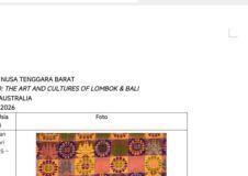 Kain Usia 100 tahun Lebih Siap Ikut Pameran di Australia