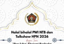 PWI NTB Gelar Halal Bihalal dan Talkshow HPN 2026: Perkuat Sinergi Pers Sehat untuk Ekonomi Berdaulat