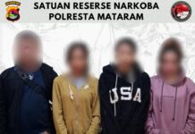 Empat Terduga Narkoba Diamankan