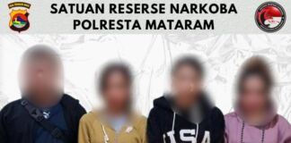 Empat Terduga Narkoba Diamankan