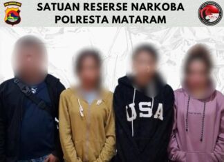 Empat Terduga Narkoba Diamankan