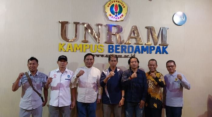 Silaturahmi PWI NTB ke Unram