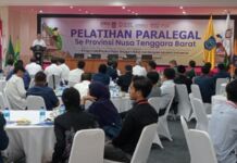 Dibuka Gubernur NTB, Ratusan Warga Ikuti Pelatihan Paralegal dari ADVOKAI