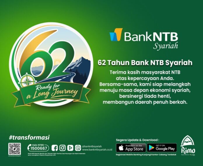 iklan 62 tahun Bank NTB Syariah